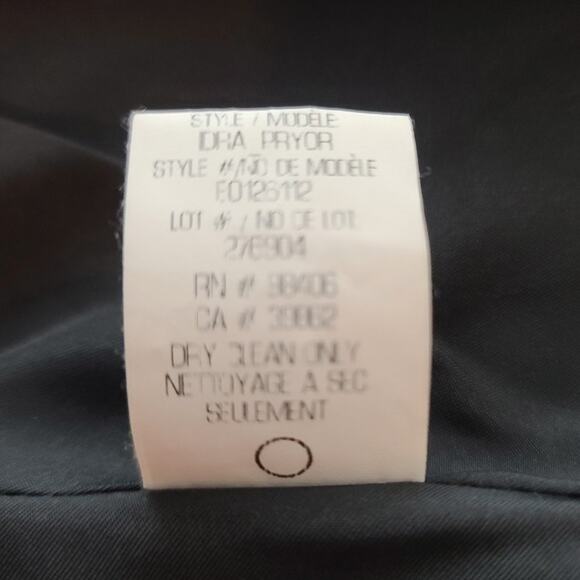 Theory Idra Pryor black open front viscose jacket blazer - 4 career office - Picture 5 of 6